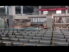 Процесс ребра для стеклянной панели