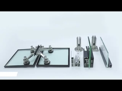 Полые ламинированные стекла с пауком для стены занавески