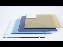 Архитектурное украшение Цветные прозрачные закаленные стеклянные сверла